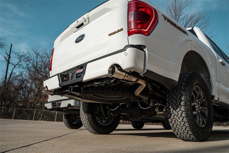 Ford F-150 SuperCrew Performance Exhaust - Dual Rear Exit - CORSA Performance - Sport Cat-Back - Polished - `22-`24